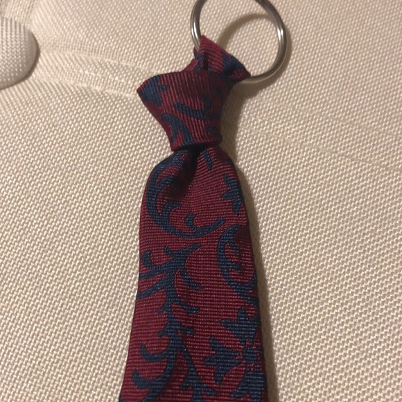 Brooks Brothers Accessories Brooks Brothers Mini Tie Keychain Nwot